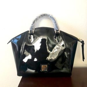 Dooney & Bourke Patent Leather Sydney Satchel